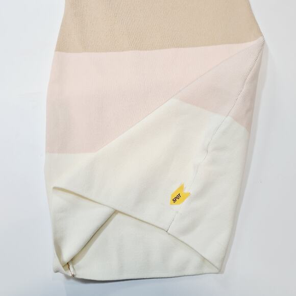 Superdown Perla Ombre Mini Dress in Nude Ombre Small - Picture 8 of 11